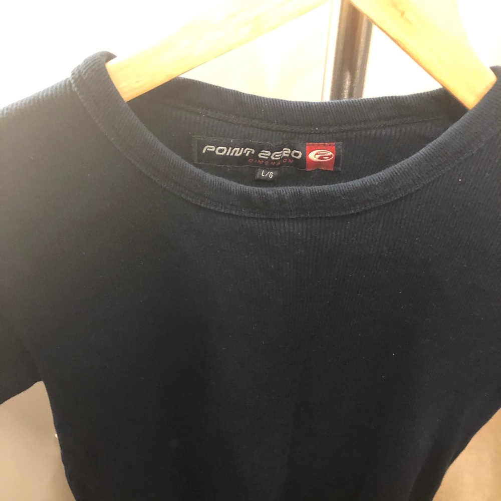 💜 Point Zero Slim fit men’s ribbed shirt in SZ L - Picture 1 of 7